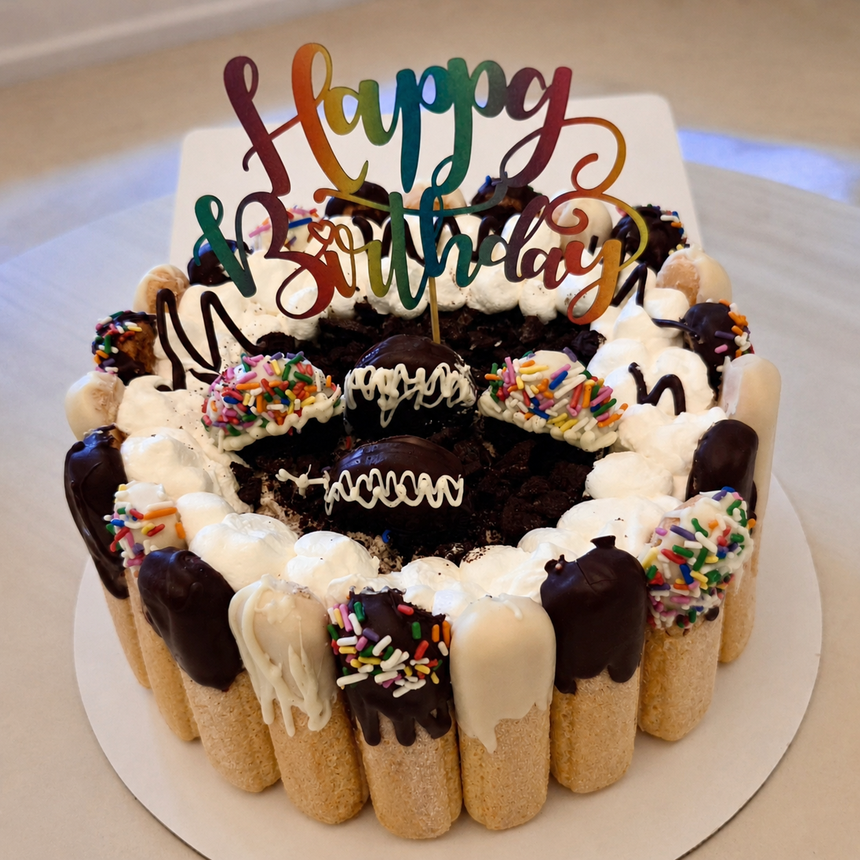 Oreo Cloud Cake